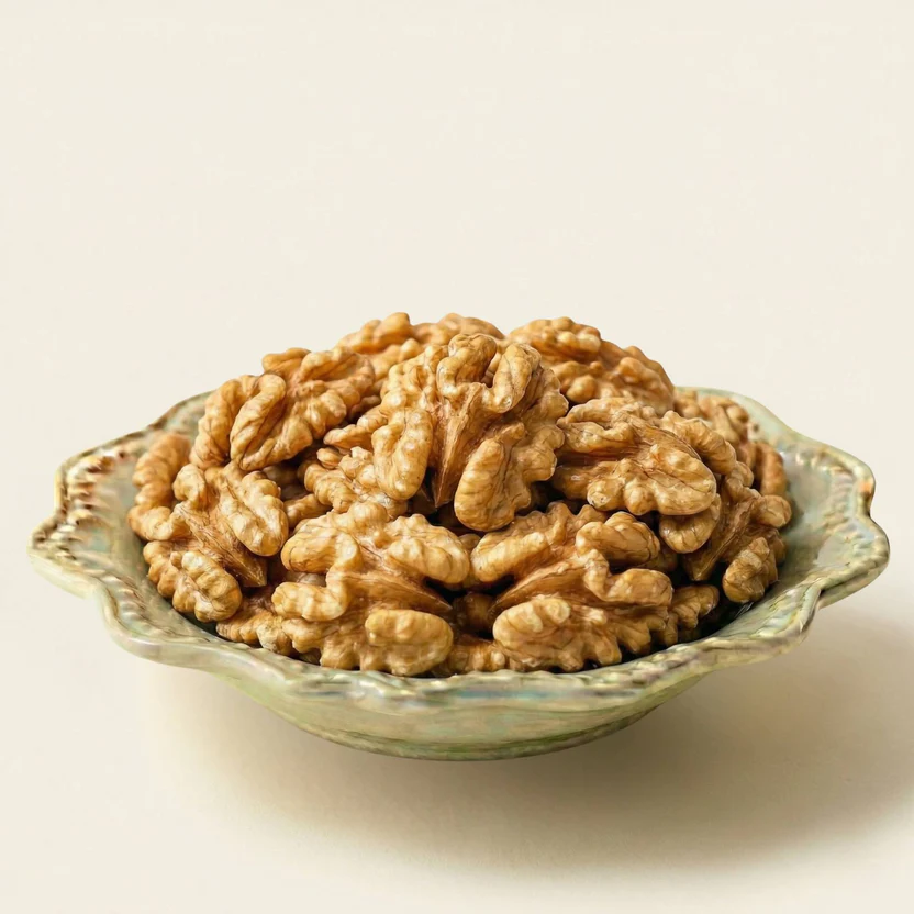 Akhrot Giri (Chilean Snow-White Walnut Kernels)