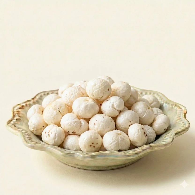 Makhana Fox Nuts (Indian Phool Makhane)